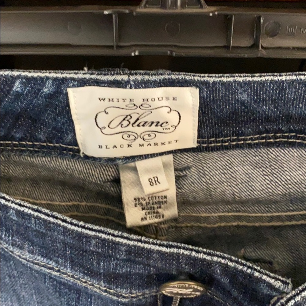 White House Black Market Jeans. 8R